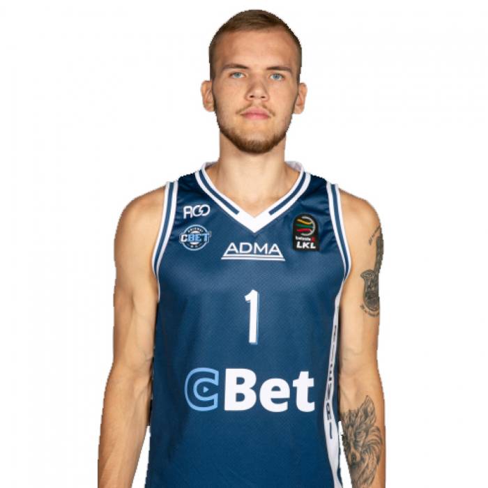 Photo of Arnas Velicka, 2019-2020 season