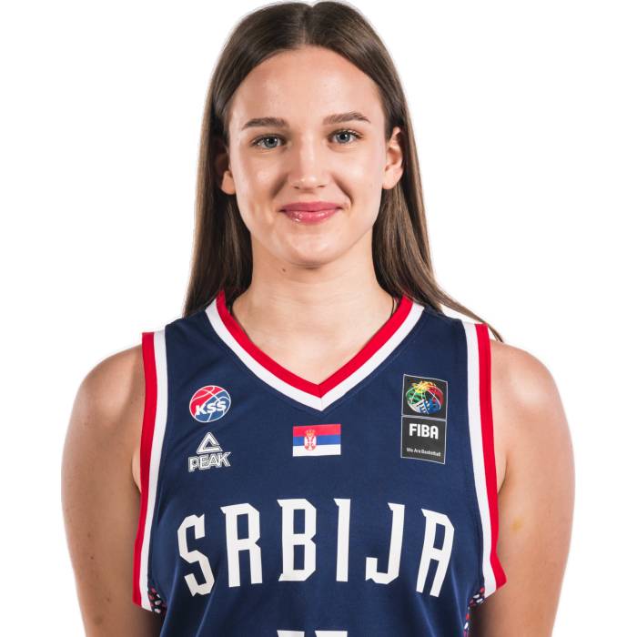 Foto de Milica Dragicevic, temporada 2024-2025