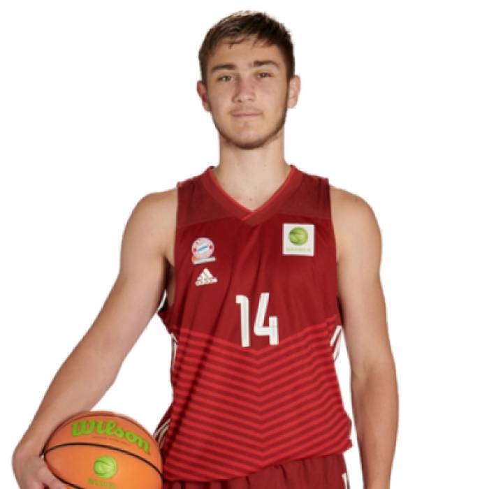 Foto de Aleksa Vucetic, temporada 2021-2022