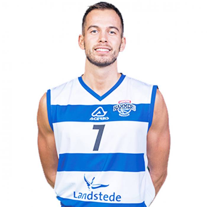 Foto de Nigel Van Oostrum, temporada 2019-2020