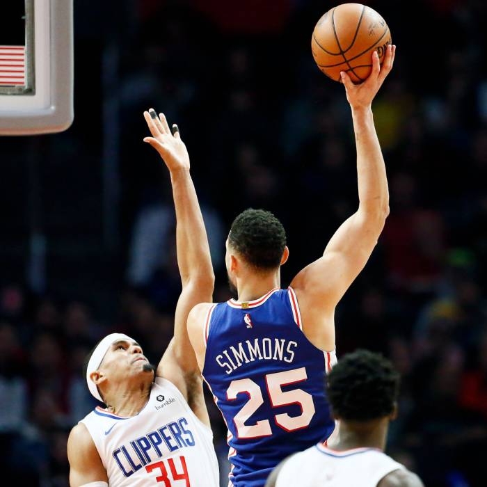 Foto di Ben Simmons, stagione 2018-2019