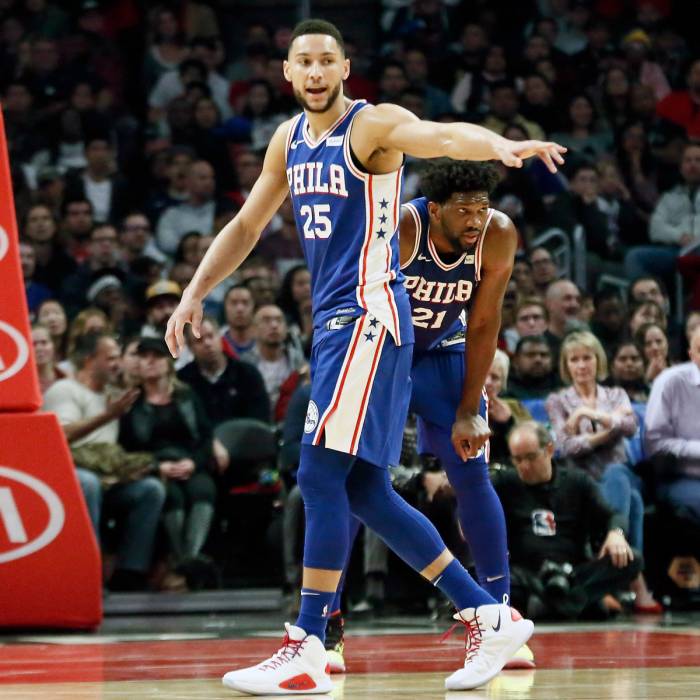 Foto di Ben Simmons, stagione 2018-2019