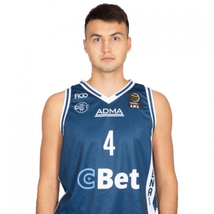 Foto de Lukas Uleckas, temporada 2019-2020