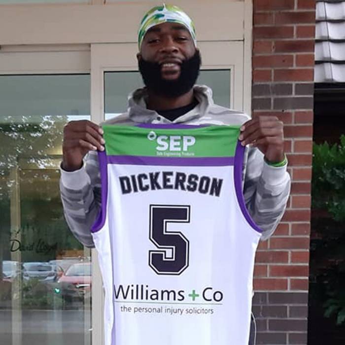 Photo de Delvin Dickerson, saison 2019-2020