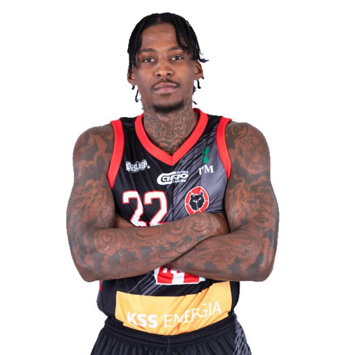 Foto de Derrick Barden, temporada 2019-2020