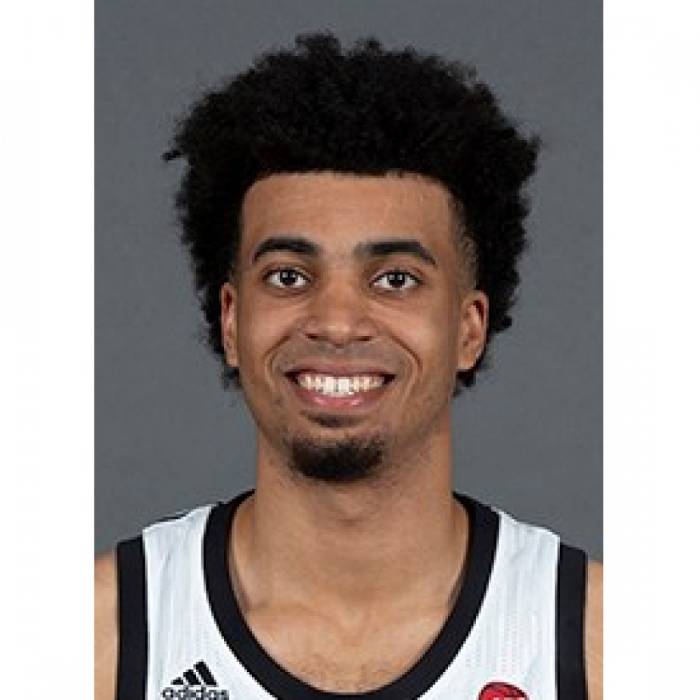 Foto di Jordan Nwora, stagione 2019-2020