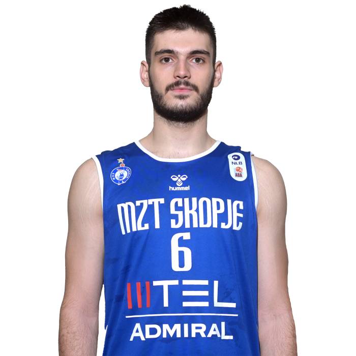 Foto de Andrej Andonoski, temporada 2023-2024